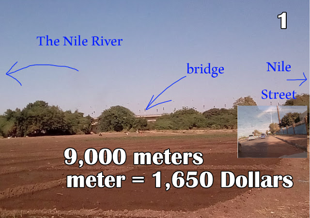 اراضي على النيل للبيع في الخرطوم - السودان P_1612lr6mj1