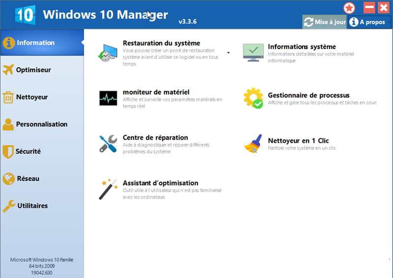 اليكم برنامج تحسين النظام و تسريعه Windows 10 Manager v.3.3.6 بتاريخ 16-11-2020 P_1782fl1lm2