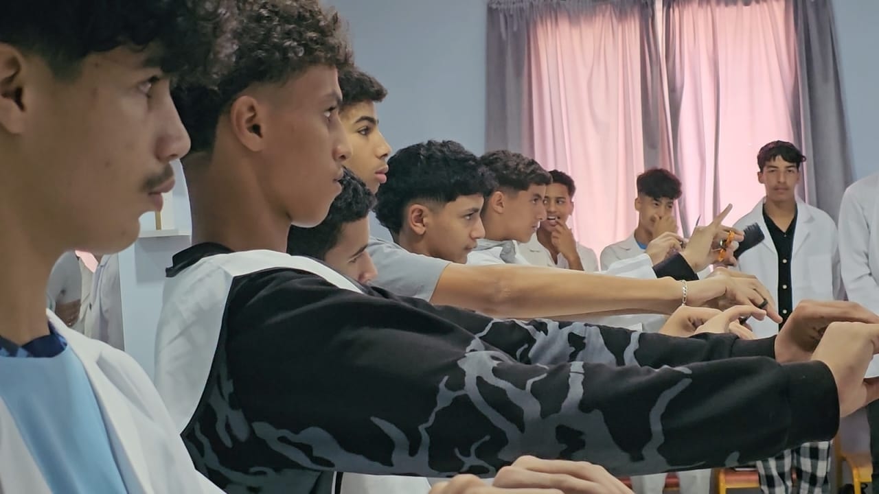 خبر ورشة حلاقة