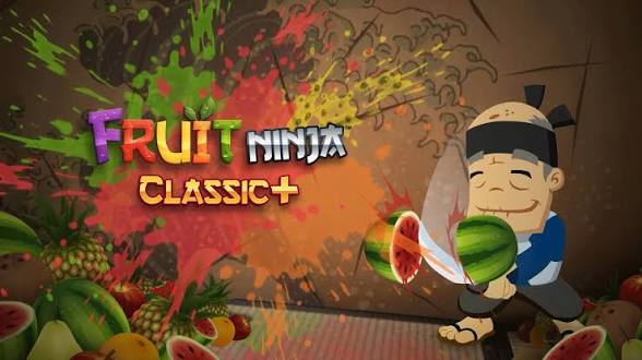 Fruit Ninja Classic Plus APK gameplay screenshot
